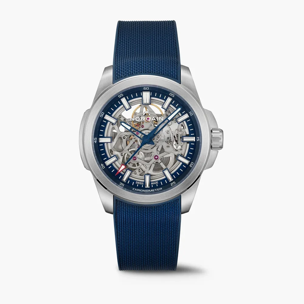 NORQAIN Independence Skeleton Blue N3000.07S01.A01.R01
