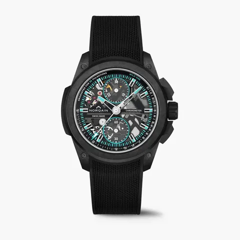 NORQAIN Wild ONE Skeleton Chrono Black