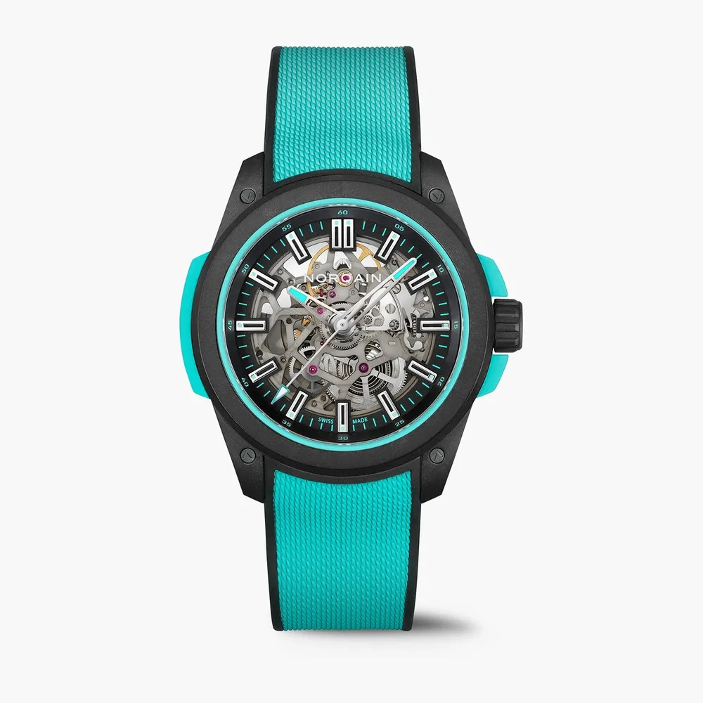 NORQAIN Wild ONE Skeleton Turquoise N3000.07Q27.B07.R01