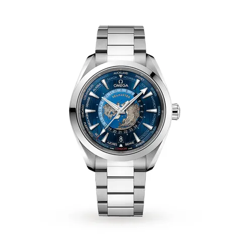 Omega Seamaster Aqua Terra 150m Co-Axial GMT Worldtimer
