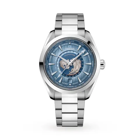 Omega Seamaster Aqua Terra 150M Co-Axial Master Chronometer Gmt Worldtimer