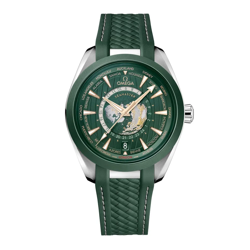 Omega Seamaster Aqua Terra 150m Co Axial Master Chronometer GMT Worldtimer O22032432210001