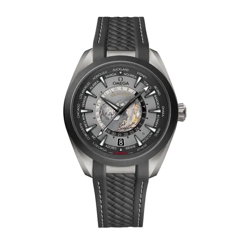 Omega Seamaster Aqua Terra 150m Co Axial Master Chronometer GMT Worldtimer