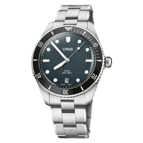 Oris Divers Date Blue