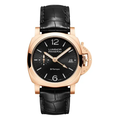 Panerai Luminor Quaranta BiTempo Goldtech
