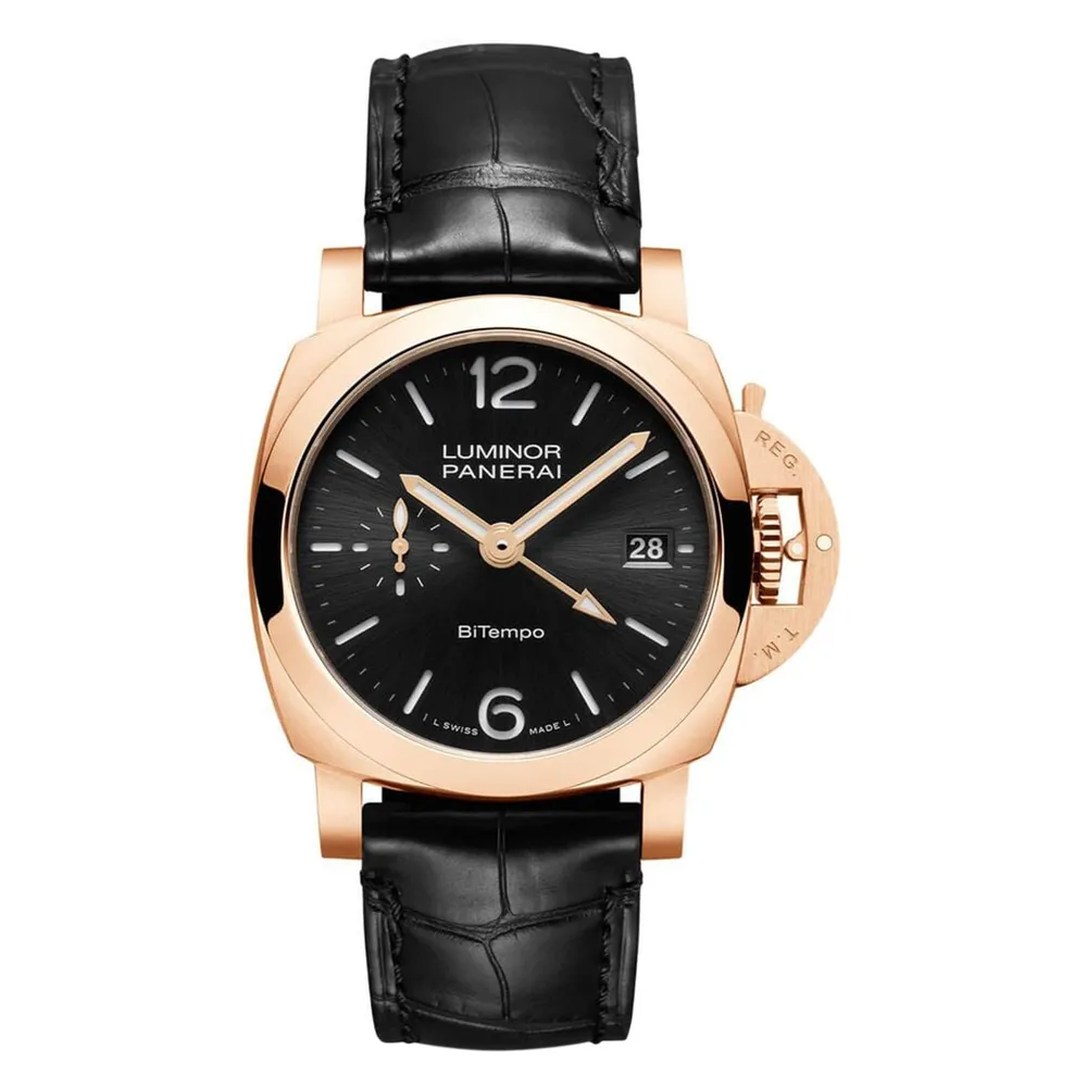 Panerai Luminor Quaranta BiTempo Goldtech PAM01641