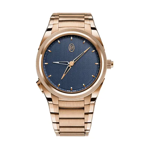 Parmigiani Fleurier TONDA PF GMT Rattrapante Rose Gold Milano Blue