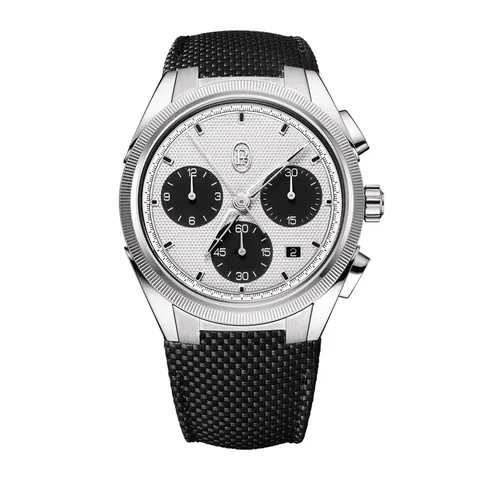 Parmigiani Fleurier TONDA PF Sport Chronograph Steel Silver Black COSC