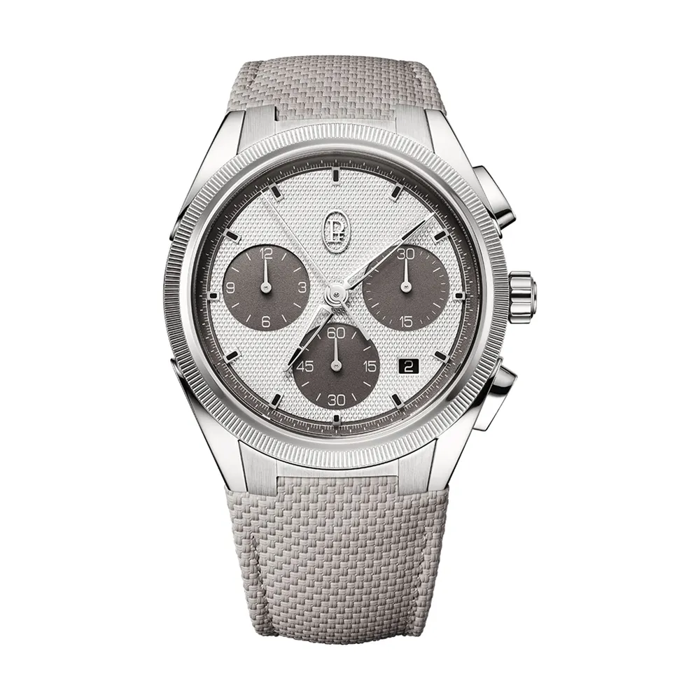 Parmigiani Fleurier TONDA PF Sport Chronograph Steel Silver London Grey COSC pfc931-1020004-400182