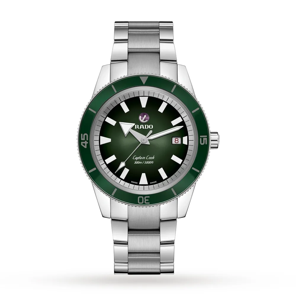Rado Captain Cook Green Automatic R32105313