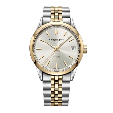Raymond Weil Freelancer Date Classic Two-Tone Yellow Gold