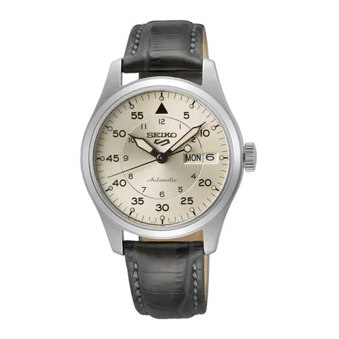 Seiko 5 Sports Champagne Flieger Suit Style