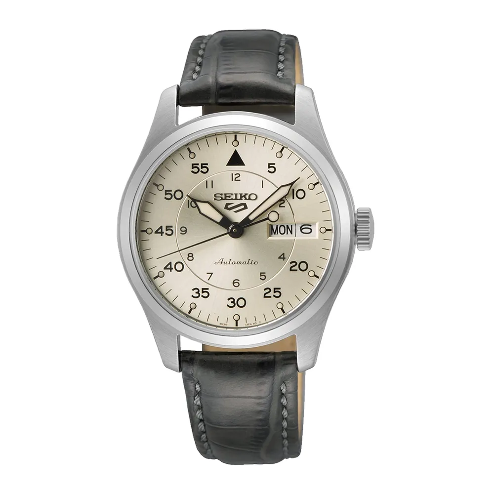 Seiko 5 Sports Champagne Flieger Suit Style SRPJ87K1