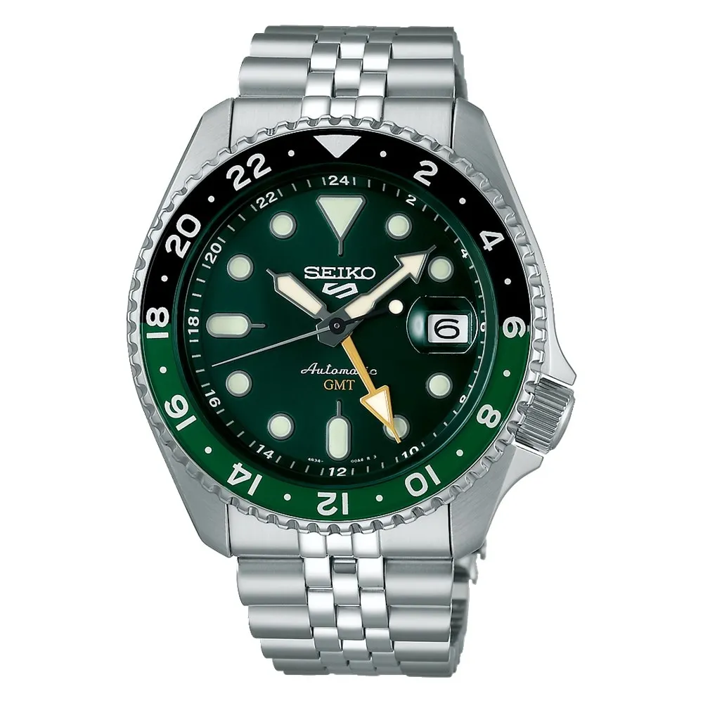 Seiko 5 Sports SKX GMT Bi- Colour SSK035K1