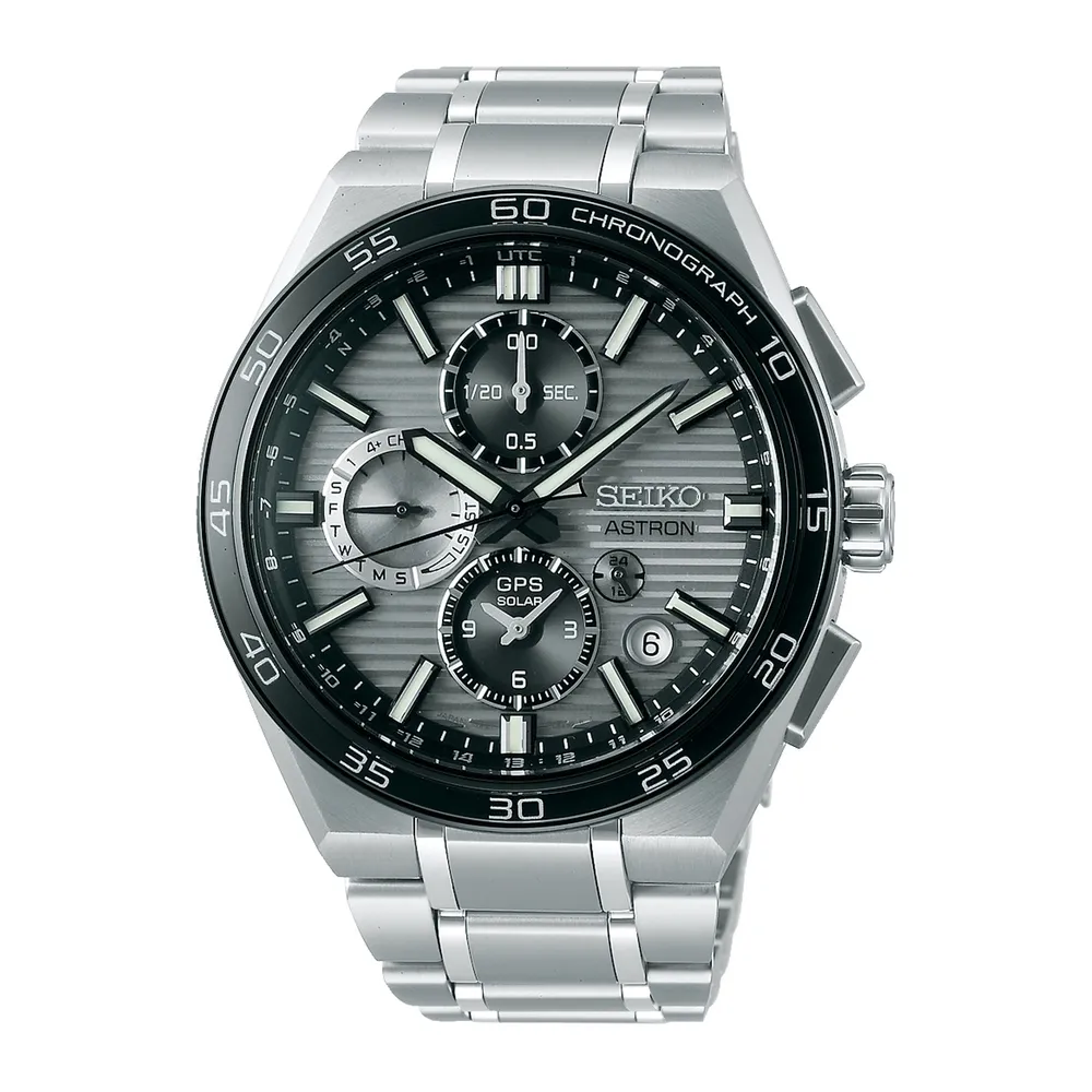 Seiko Astron GPS Solar Dual-Time Chronograph SSH177J1