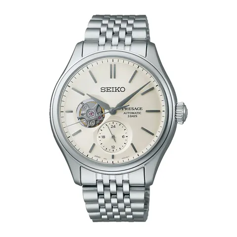 Seiko Presage Classic Series Shiro-iro Open Heart