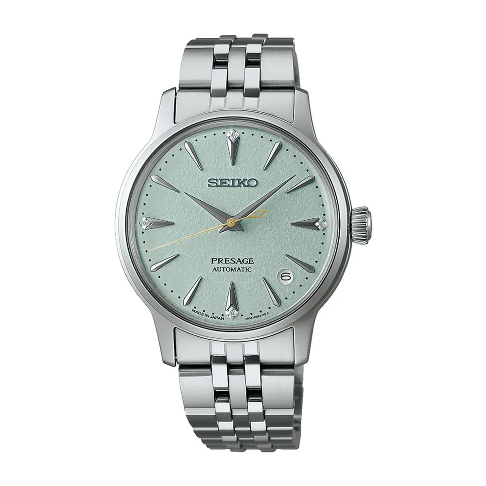 Seiko Presage Frozen Mojito Diamond Cocktail Time SRPL63J1
