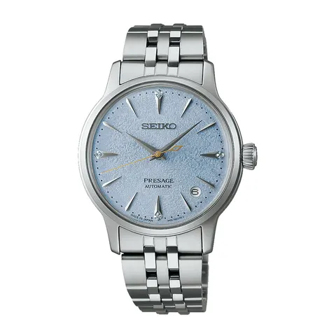 Seiko Presage Frozen Skydiving Diamond Cocktail Time