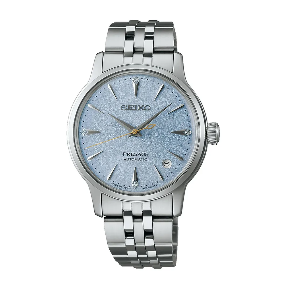 Seiko Presage Frozen Skydiving Diamond Cocktail Time SRPL61J1