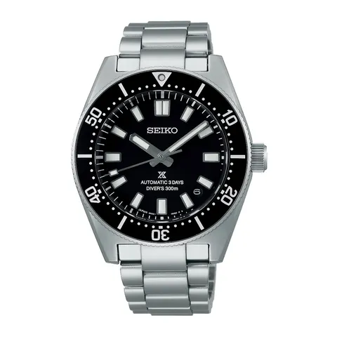 Seiko Prospex 1965 Revival Divers 3-day 300m in Cove Black