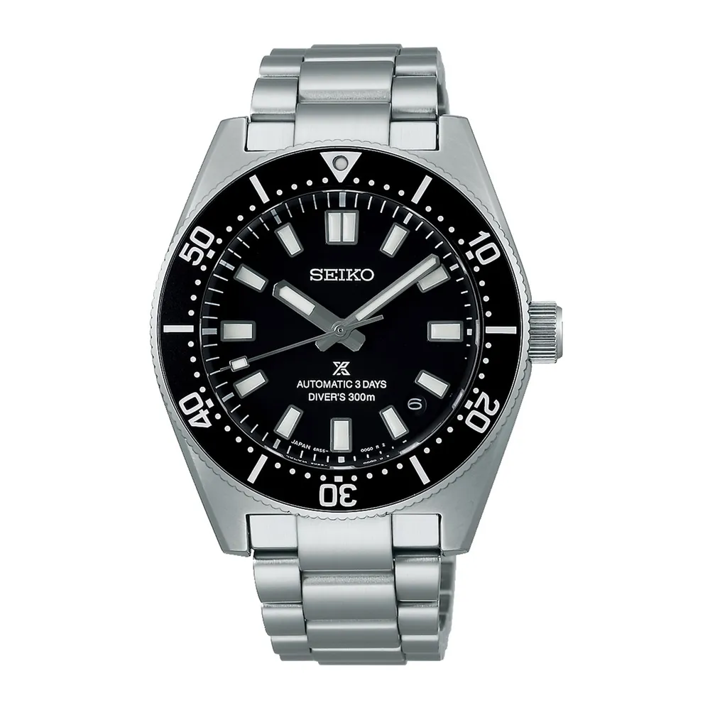 Seiko Prospex 1965 Revival Divers 3-day 300m in Cove Black SPB453J1