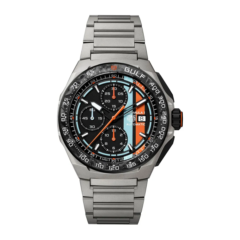 TAG Heuer Formula 1 Chronograph X Gulf CBZ208B.BF0009