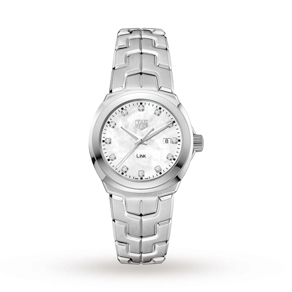 TAG Heuer Link Quartz Date Mother Of Pearl WBC1312.BA0600