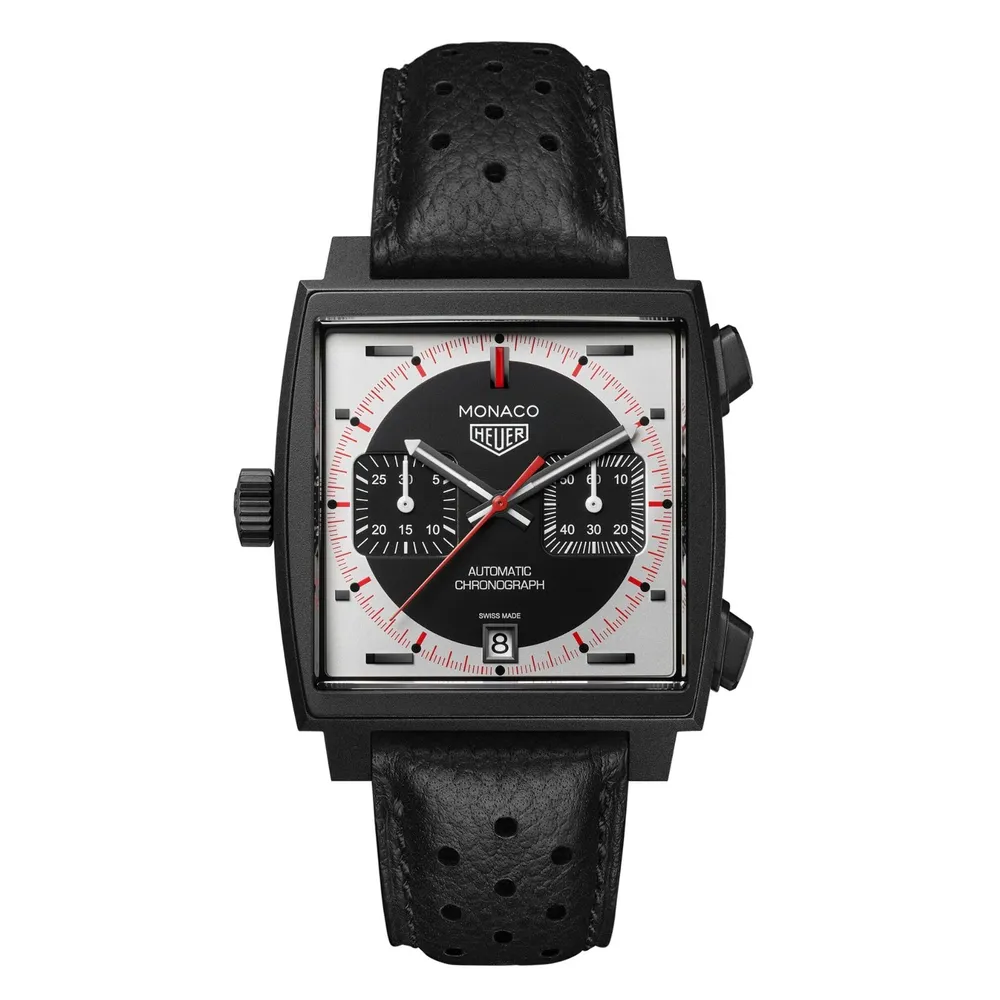 TAG Heuer Monaco Chronograph Stopwatch CAW218F.FC6356