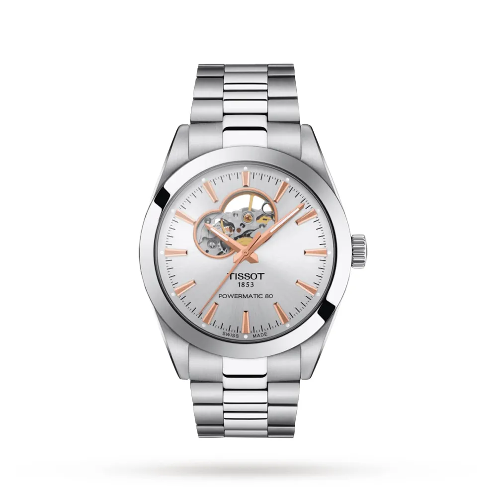Tissot Gentleman Open Heart T1274071103101