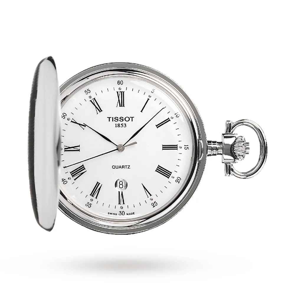 Tissot Savonette Full Hunter Pocketwatch T83655313