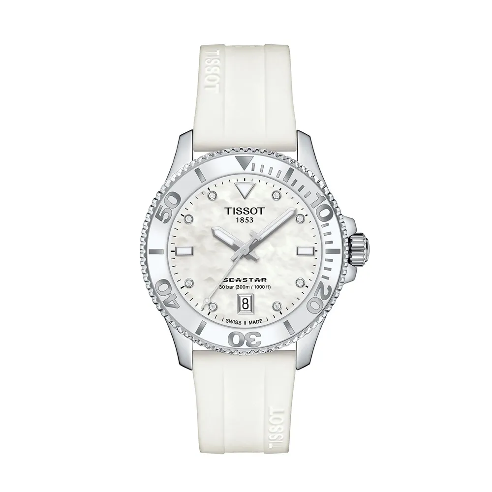 Tissot Seastar 1000 Mother Of Pearl T1202101711600