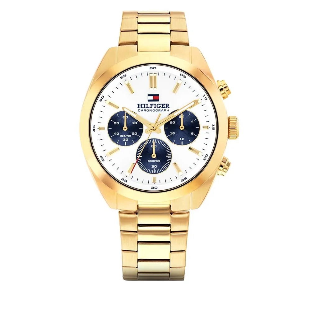 Tommy Hilfiger Hudson Stainless Steel White Dial 1710723