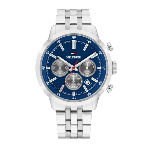 Tommy Hilfiger Kent Blue Dial Bracelet Chronograph