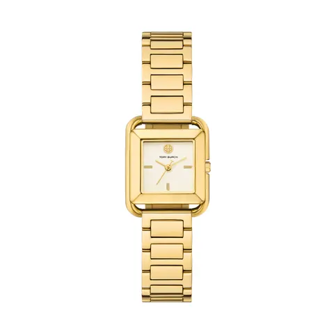 Tory Burch The Kira Square Gold Plated