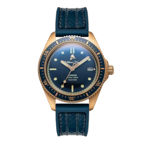 William Wood Valiant Collection Bronze Sapphire
