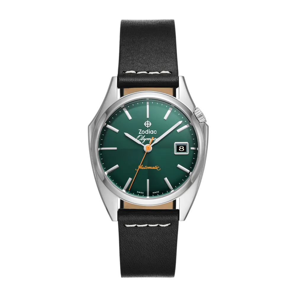 Zodiac Dress Olympos Automatic Leather ZO9714