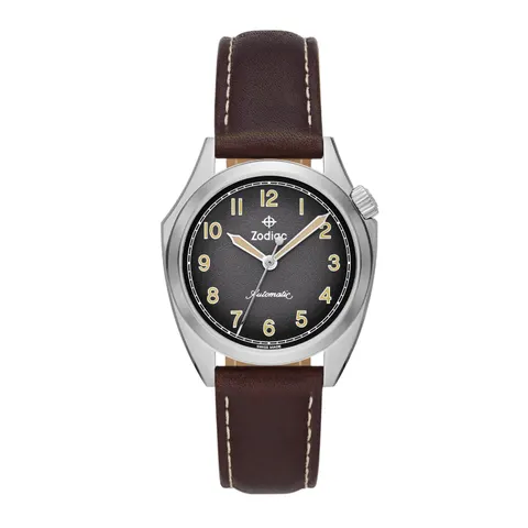 Zodiac Field Olympos Automatic Leather